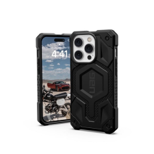UAG Monarch Pro MagSafe Apple iPhone 14 Pro hátlap tok, Kevlar Black tok és táska