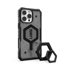UAG Pathfinder iPhone 16 Pro Max MagSafe Clear tok kitámasztóval, Ash/Black tok és táska