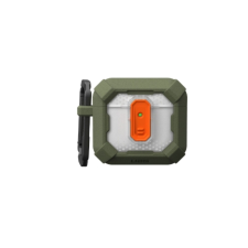 UAG Plasma tok AirPods 4-hez - olívazöld fülhallgató, fejhallgató tok
