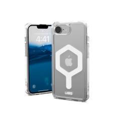 UAG Plyo MagSafe Apple iPhone 16e hátlap tok, átlátszó/fehér tok és táska