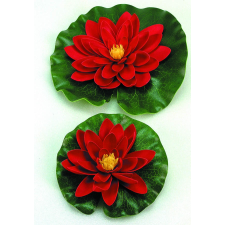 Ubbink Selyemvirág - tavirózsa - 14cm piros dekoráció