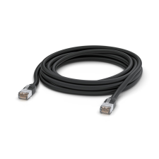 Ubiquiti CAT5e Patch kábel 5m - Fekete (UACC-CABLE-PATCH-OUTDOOR-5M-BK) kábel és adapter