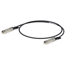 Ubiquiti UDC-1 UniFi Direkt csatlakozós réz (DAC) Gigabit SFP+ kábel 1m Fekete kábel és adapter