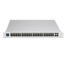  Ubiquiti UniFi USW-PRO-48-POE Gen2 48port GbE LAN 40xPoE+ 8xPoE++ 4xSFP+ port L3 menedzselhető switch hub és switch