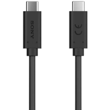 UCB-24 Sony USB-C/USB-C adatkábel 1m fekete (ömlesztve) kábel és adapter