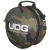 UDG Ultimate Digi Headphone Bag Black Camo  Orange inside