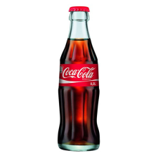  Üdítőital szénsavas COCA-COLA üveges 0,25L üdítő, ásványviz, gyümölcslé