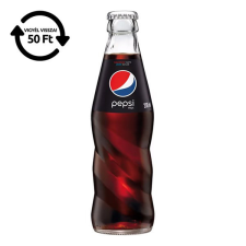 Üdítőital szénsavas PEPSI Black üveges 0,25L DRS üdítő, ásványviz, gyümölcslé