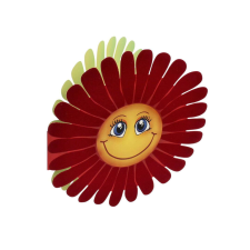 Üdvözlő King Size Red Daisy party kellék
