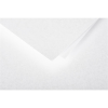  Üdvözlőkártya Clairefontaine Pollen 8,2x12,8 cm irizáló fehér