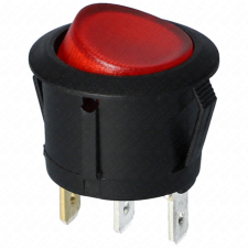 Ufesa 10A/250V AC, 23/21 mm BillenőKapcsoló, piros, kerek (utángyártott) UFESA kávéfőző kisháztartási gépek kiegészítői