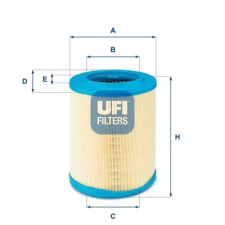 UFI légszűrő 27.606.00 autóalkatrész