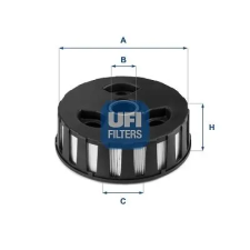 UFI légszűrő 27.A01.00 autóalkatrész