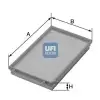 UFI légszűrő 30.248.00