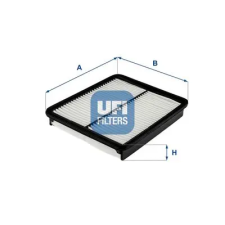 UFI légszűrő 30.723.00 autóalkatrész
