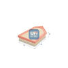 UFI légszűrő 30.C75.00