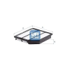 UFI légszűrő 30.C86.00