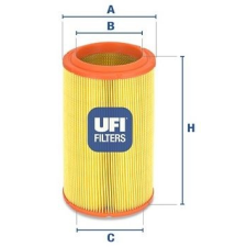 UFI Légszűrő UFI 27.366.00 levegőszűrő