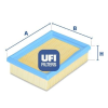 UFI Légszűrő UFI 30.814.00
