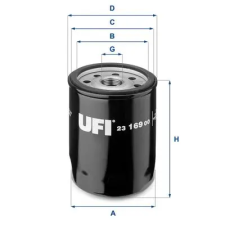 UFI olajszűrő 23.169.00 autóalkatrész