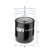UFI olajszűrő 23.253.00