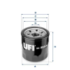 UFI olajszűrő 23.255.00