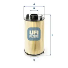 UFI olajszűrő 25.051.00 autóalkatrész