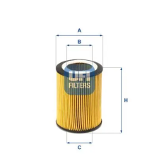 UFI olajszűrő 25.071.00 autóalkatrész