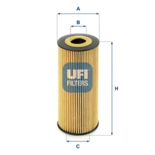UFI olajszűrő 25.198.00 autóalkatrész