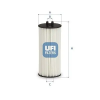 UFI olajszűrő 25.282.00