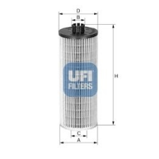 UFI Olajszűrő UFI 25.185.00 olajszűrő