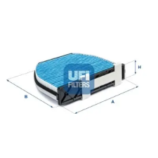 UFI szűrő, utastér levegő 34.163.00 autóalkatrész