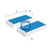 UFI szűrő, utastér levegő 34.279.00