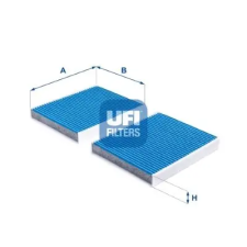 UFI szűrő, utastér levegő 34.394.00 autóalkatrész