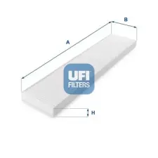 UFI szűrő, utastér levegő 53.017.00 autóalkatrész