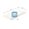UFI szűrő, utastér levegő 53.024.00