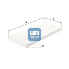 UFI szűrő, utastér levegő 53.024.00 autóalkatrész