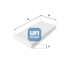 UFI szűrő, utastér levegő 53.034.00 autóalkatrész