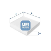 UFI szűrő, utastér levegő 53.039.00