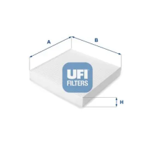UFI szűrő, utastér levegő 53.039.00 autóalkatrész