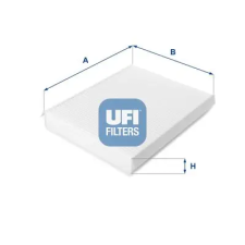 UFI szűrő, utastér levegő 53.040.00 autóalkatrész