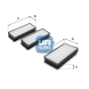 UFI szűrő, utastér levegő 53.070.00