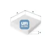 UFI szűrő, utastér levegő 53.086.00