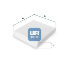 UFI szűrő, utastér levegő 53.087.00 autóalkatrész