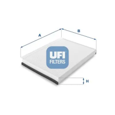 UFI szűrő, utastér levegő 53.137.00 autóalkatrész