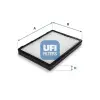 UFI szűrő, utastér levegő 53.151.00