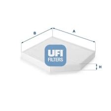UFI szűrő, utastér levegő 53.153.00 autóalkatrész