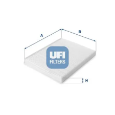 UFI szűrő, utastér levegő 53.207.00 autóalkatrész