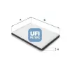 UFI szűrő, utastér levegő 53.222.00
