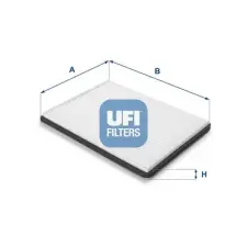 UFI szűrő, utastér levegő 53.222.00 autóalkatrész